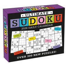 Load image into Gallery viewer, Ultimate Sudoku 2026 Daily Calendar