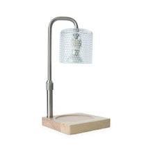 Load image into Gallery viewer, Silver Hobnail Candle Warmer Lamp