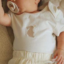 Load image into Gallery viewer, Embroidered Bunny Onesie