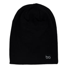 Load image into Gallery viewer, Slouchy Beanie - Black