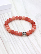 Load image into Gallery viewer, Rose Quartz Bead Bracelets with Gift Box