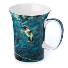 Load image into Gallery viewer, Bateman 'Ruby-Throat and Columbine' Crest Mug