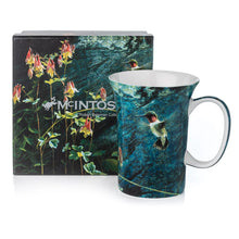 Load image into Gallery viewer, Bateman 'Ruby-Throat and Columbine' Crest Mug