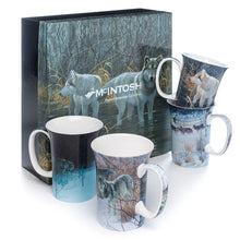 Load image into Gallery viewer, Bateman 'Wolves' Set of 4 Mugs