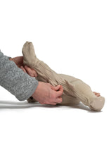 Load image into Gallery viewer, Cozy Mocha Organic Cotton Footed Sleeper