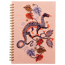 Load image into Gallery viewer, Ember Embroidered Notebook