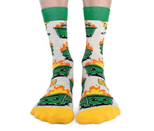 Load image into Gallery viewer, Dumpster Fire Socks - For Him