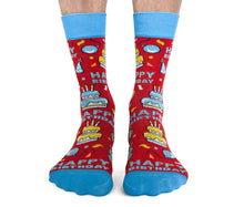 Load image into Gallery viewer, Happy Birthday Red Socks - For Him