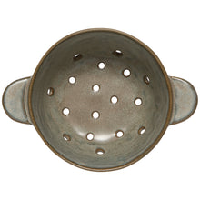 Load image into Gallery viewer, Gray Stoneware Fruit Bowl