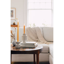 Load image into Gallery viewer, Iona Travertine 3 Inch Candle Holder
