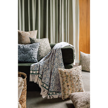 Load image into Gallery viewer, Celosia Block Print Pillow