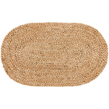 Load image into Gallery viewer, Oval Braided Jute Mat