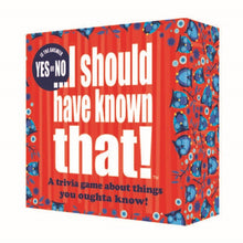 Load image into Gallery viewer, I Should Have Known That