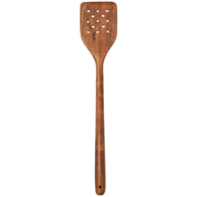 Load image into Gallery viewer, Acacia Wood Skimmer Spatula