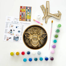 Load image into Gallery viewer, Bee Happy Shadow Box Kit