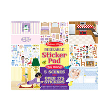 Load image into Gallery viewer, Playing House Reusable Sticker Pad