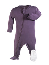 Load image into Gallery viewer, Midnight Dreams Organic Cotton Footed Sleeper