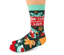 Load image into Gallery viewer, Naughty List Socks - For Her
