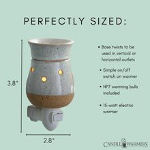 Load image into Gallery viewer, Rustic White Pluggable Fragrance Warmer