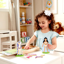 Load image into Gallery viewer, Princess Magnetic Dress-Up Play Set