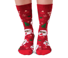 Load image into Gallery viewer, Secret Santa Socks - For Her