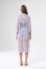 Load image into Gallery viewer, Brielle Lace Kimono - Lavender
