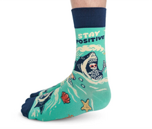 Load image into Gallery viewer, Stay Positive Socks - For Him
