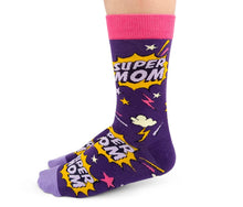 Load image into Gallery viewer, Super Mom 2.0 Socks- For Her
