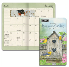 Load image into Gallery viewer, Birds In The Garden 2-Year Pocket Planner