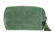 Load image into Gallery viewer, Quilted Cosmetic Bag - Jade