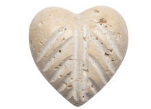 Load image into Gallery viewer, Beige Marble Heart Medium