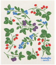 Load image into Gallery viewer, Berry Bramble Swedish Dishcloth