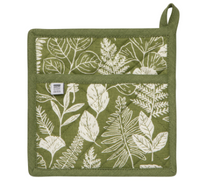 Load image into Gallery viewer, Fern & Frond Pocket Potholder