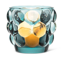 Load image into Gallery viewer, Small Bubble Votive - Blue