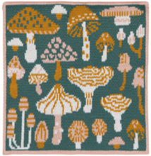 Load image into Gallery viewer, Mushroom Gems Knit Dishcloth - Set of 3