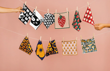 Load image into Gallery viewer, Mushroom Gems Knit Dishcloth - Set of 3