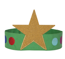 Load image into Gallery viewer, Xmas Tree Christmas Daydream Kids Apron and Hat Set