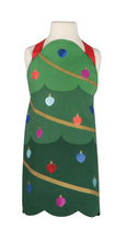 Load image into Gallery viewer, Xmas Tree Christmas Daydream Kids Apron and Hat Set