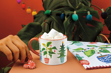 Load image into Gallery viewer, Jingle Plants Christmas Dishtowel