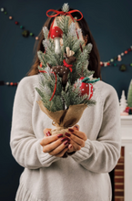 Load image into Gallery viewer, Artic Deer Felt Christmas Tree Ornaments - 3 Assorted Styles