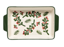 Load image into Gallery viewer, Winterberry Christmas Baking Dish