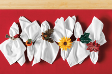 Load image into Gallery viewer, Winterberry Christmas Felt Napkin Ring
