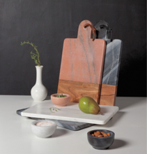 Load image into Gallery viewer, White Marble Serving Board