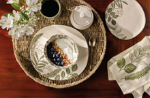 Load image into Gallery viewer, Fern & Frond Melamine Side Plate