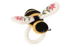 Load image into Gallery viewer, Bee Garden Felt Napkin Ring