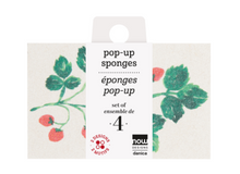 Load image into Gallery viewer, Berry Bramble Pop Up Sponges - Set of 4