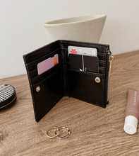 Load image into Gallery viewer, Lily Woven Wallet - Chocolate
