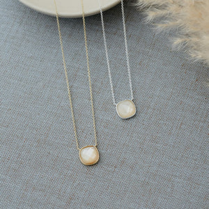 Suble Harmony Necklace - Gold/Mother Of Pearl