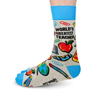 Load image into Gallery viewer, Teacher's Pet 2.0 Socks- For Him