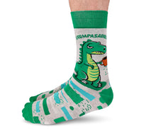 Load image into Gallery viewer, Grumpasaurus Socks - For Him